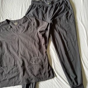 Gray Scrub Set